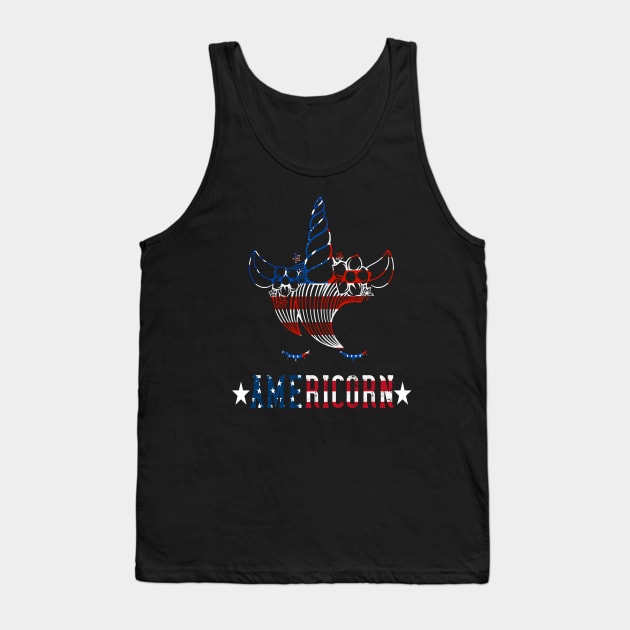 americorn 4th of july celebration.. Tank Top by DODG99